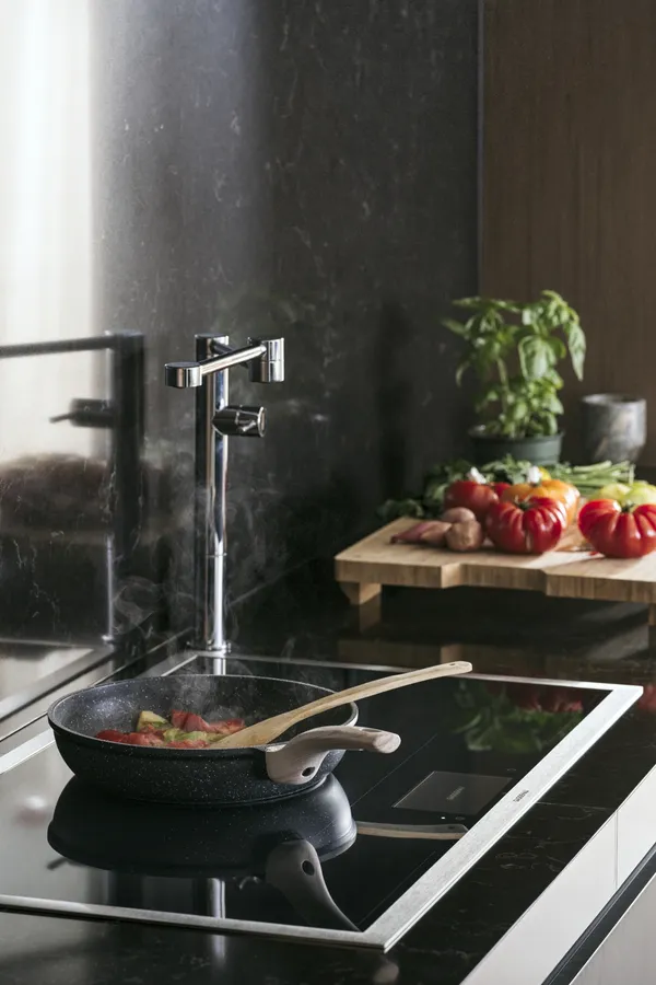 Gaggenau full-surface induction cooktop high-end kitchen Summerlin Las Vegas